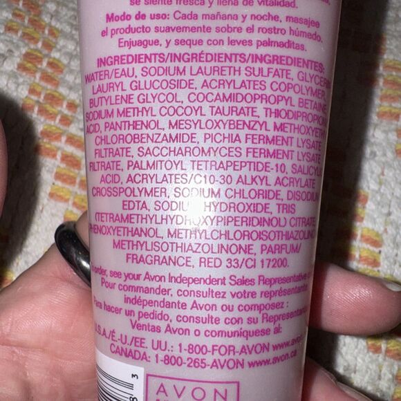 Avon Anew Vitale gel‎ cleanser for face - 4.2 oz - Full size - Picture 4 of 4